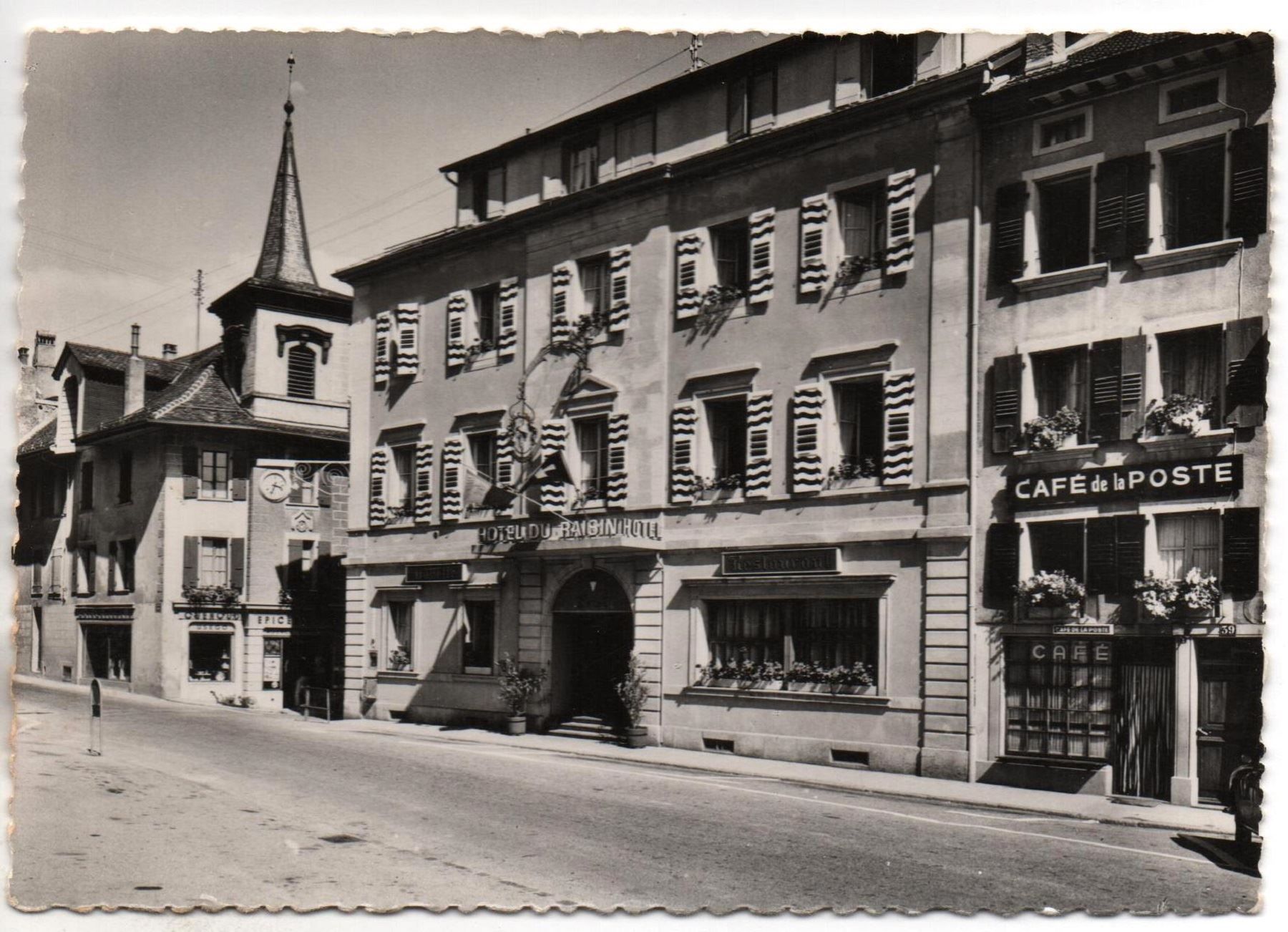 Cartes postales: CULLY Café de la Poste - Hôtel du Raisin – Neuf (Voir description) à Jona par philajona