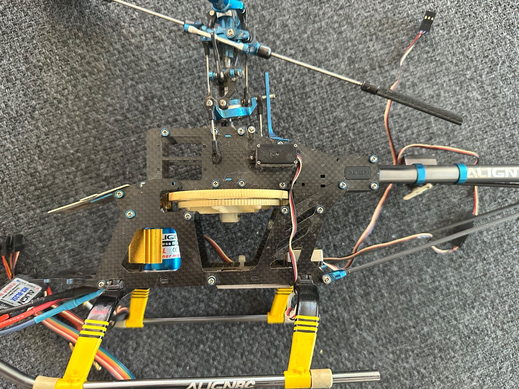 Align Modellismo RC: RC T-Rex Align 450 Helicopter – Usato da Kloten venduto da Kuechler65 3