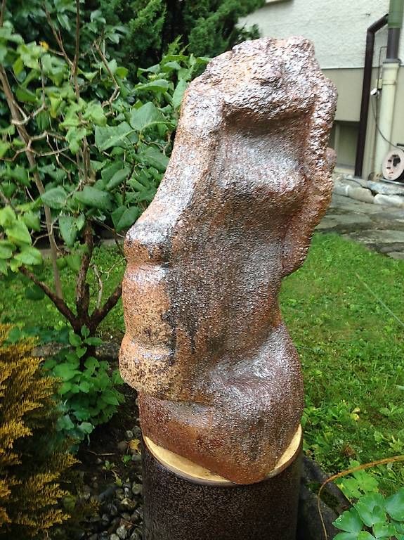 Sculture & Statue: Keramikskulptur Moai – Nuovo (secondo la descrizione) da Thun venduto da Jkthun 1