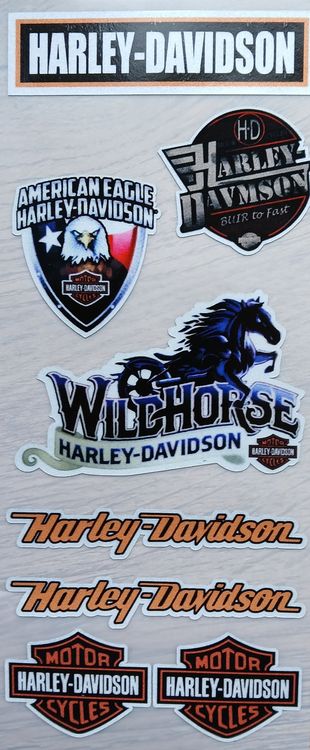 Sticker: Sticker Harley Davidson – Nuovo e nell'imballaggio originale da Allens venduto da MADE.IN.ROCK.N.ROLL 1