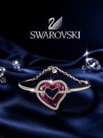 Swarovski Stament Armband original, vintage, Herz