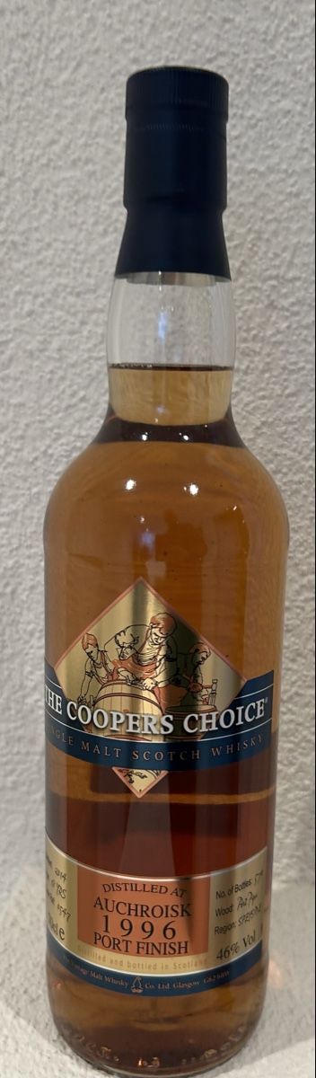 Spirituosen: Whiskey - The Coopers Choice - Auchroisk 1996 – Neu und originalverpackt aus Oberbuchsiten von hue_66rs