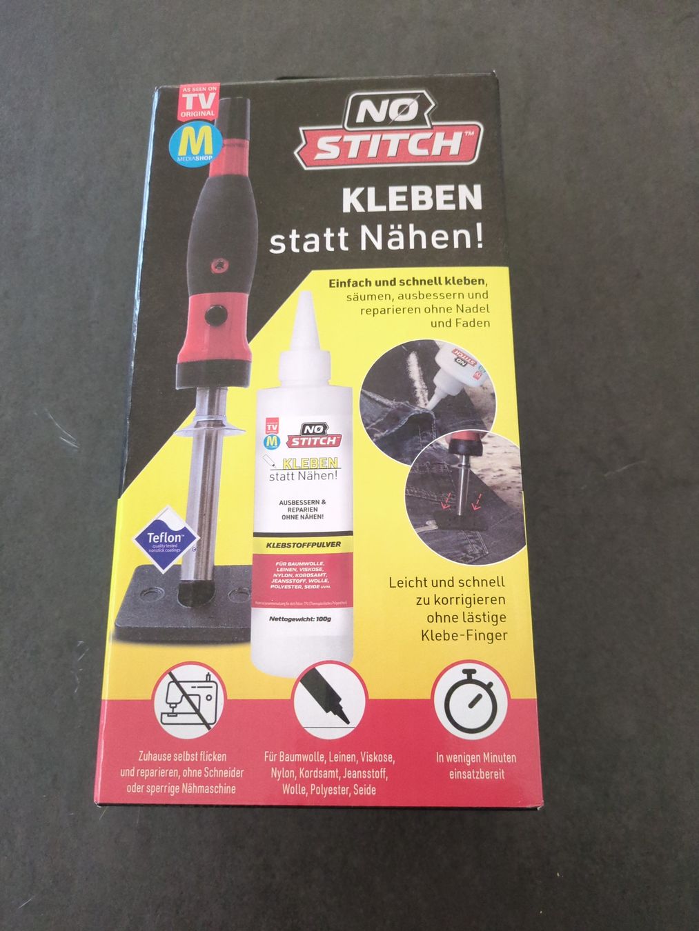 Tutti gli attrezzi: Kleben statt nähen. No stitch. – Nuovo (secondo la descrizione) da Benken SG venduto da fa.be