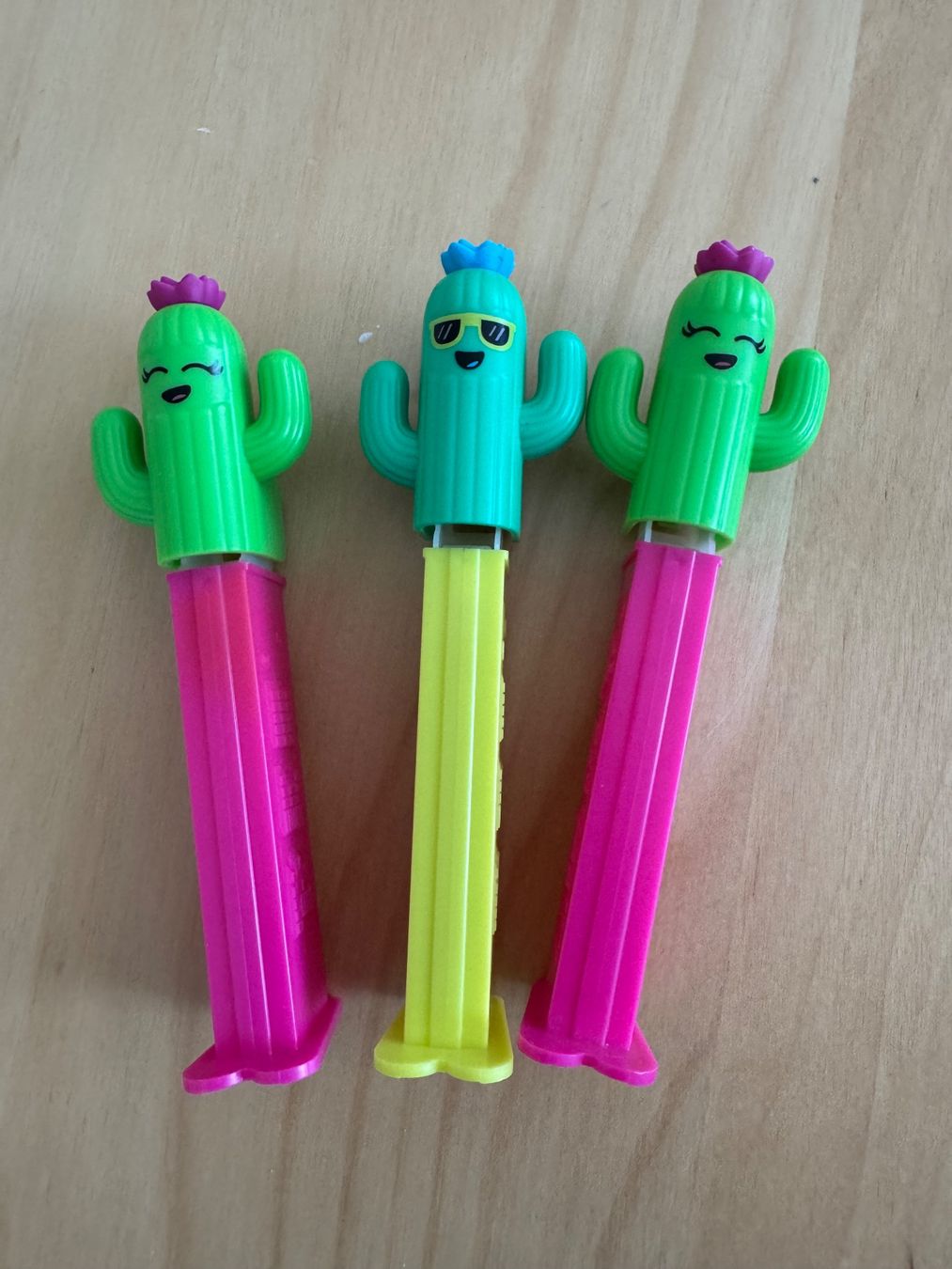 Giocattoli: 3x PEZ Kaktus – Usato da Goldach venduto da Hibiskus23