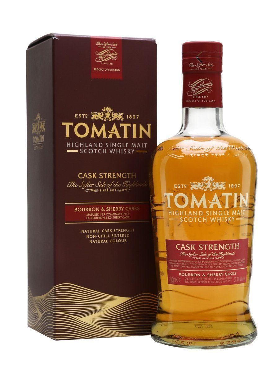 Tomatin Spirituosen: Tomatin cask strength – Neu und originalverpackt aus Le Locle von drinkshop