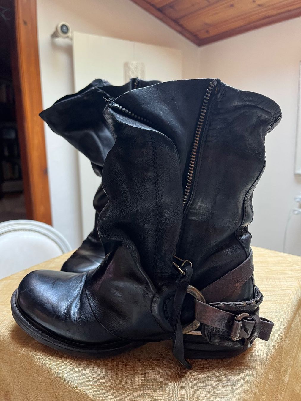 A.S.98 Chaussures femmes: Bottine biker en cuir – D'occasion à Sion par dol_v5bk 2