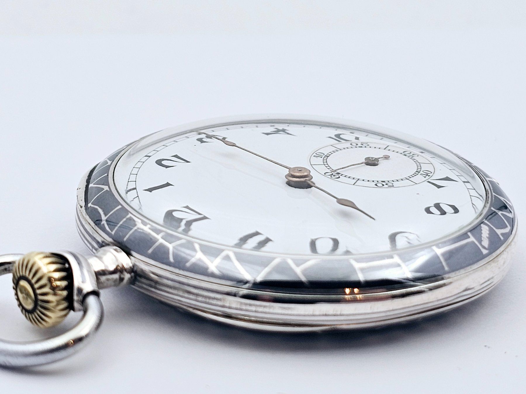 Orologi: Taschenuhr Tula Silber 800 – Usato da Bassersdorf venduto da AnkerWatch 9