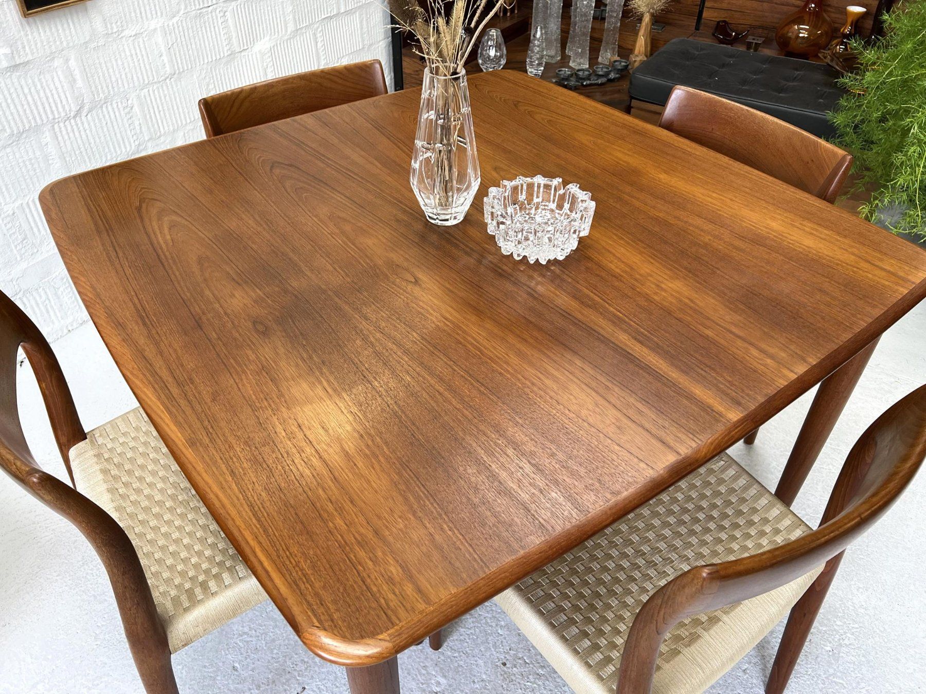 Tavoli: Vintage Teak-Esstisch - Rosengren Hansen – Usato da Walzenhausen venduto da stilvollwohnen 3