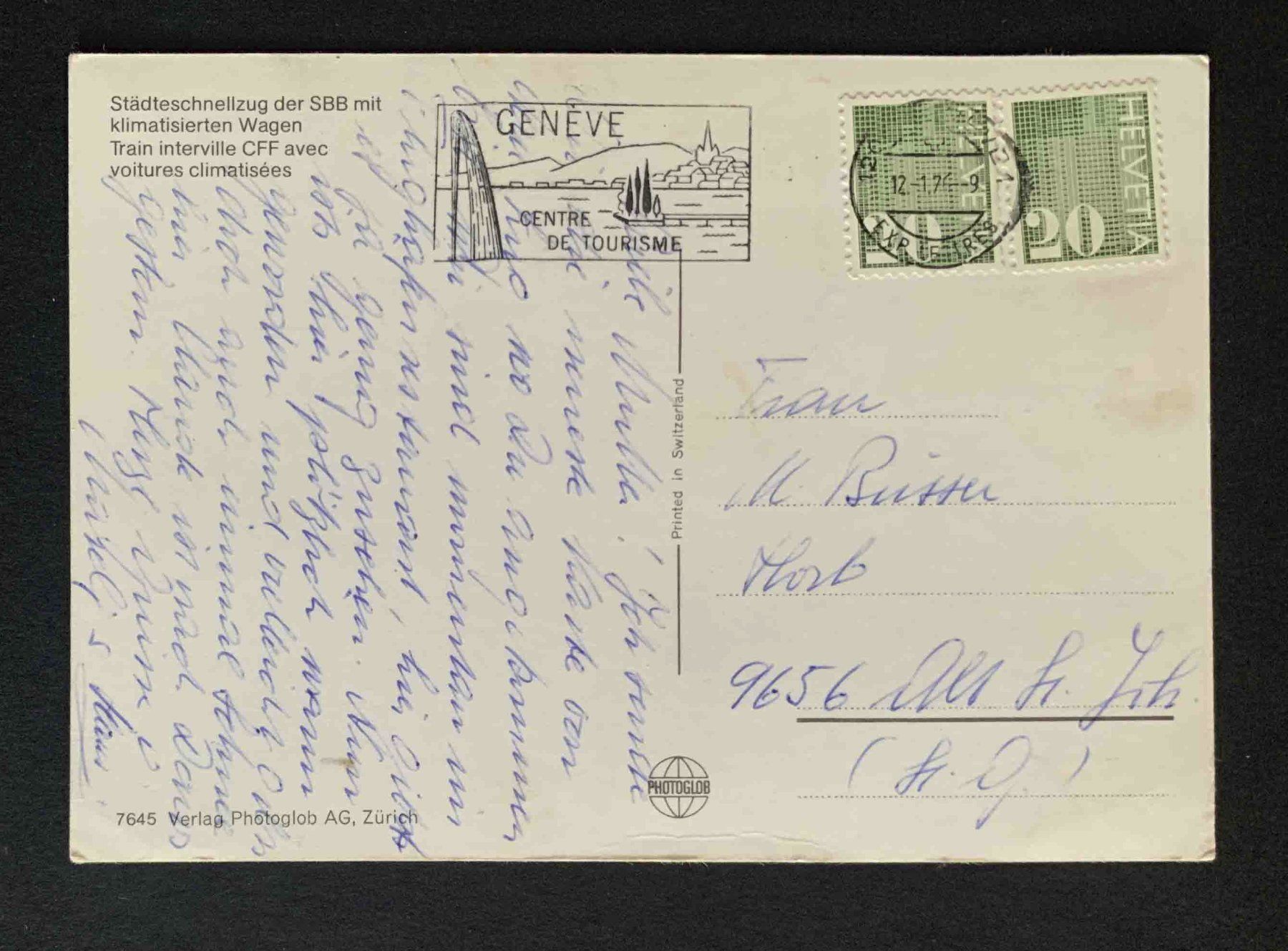 Cartoline postali: AK Swiss Express SBB CFF – Usato da Goldau venduto da artelier1 1
