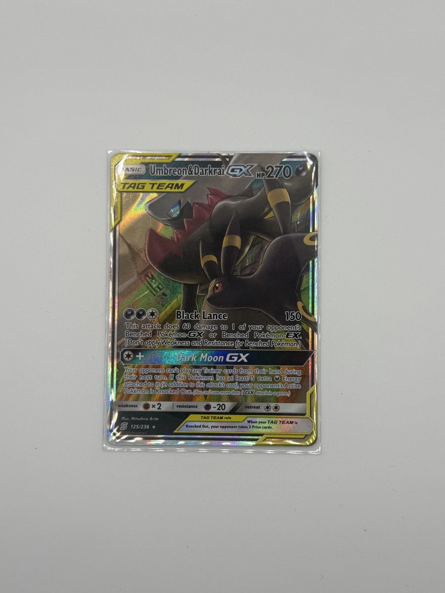 Cartoline: Umbreon & Darkrai GX Tag Team – Nuovo (secondo la descrizione) da Dietikon venduto da HIVE-Games