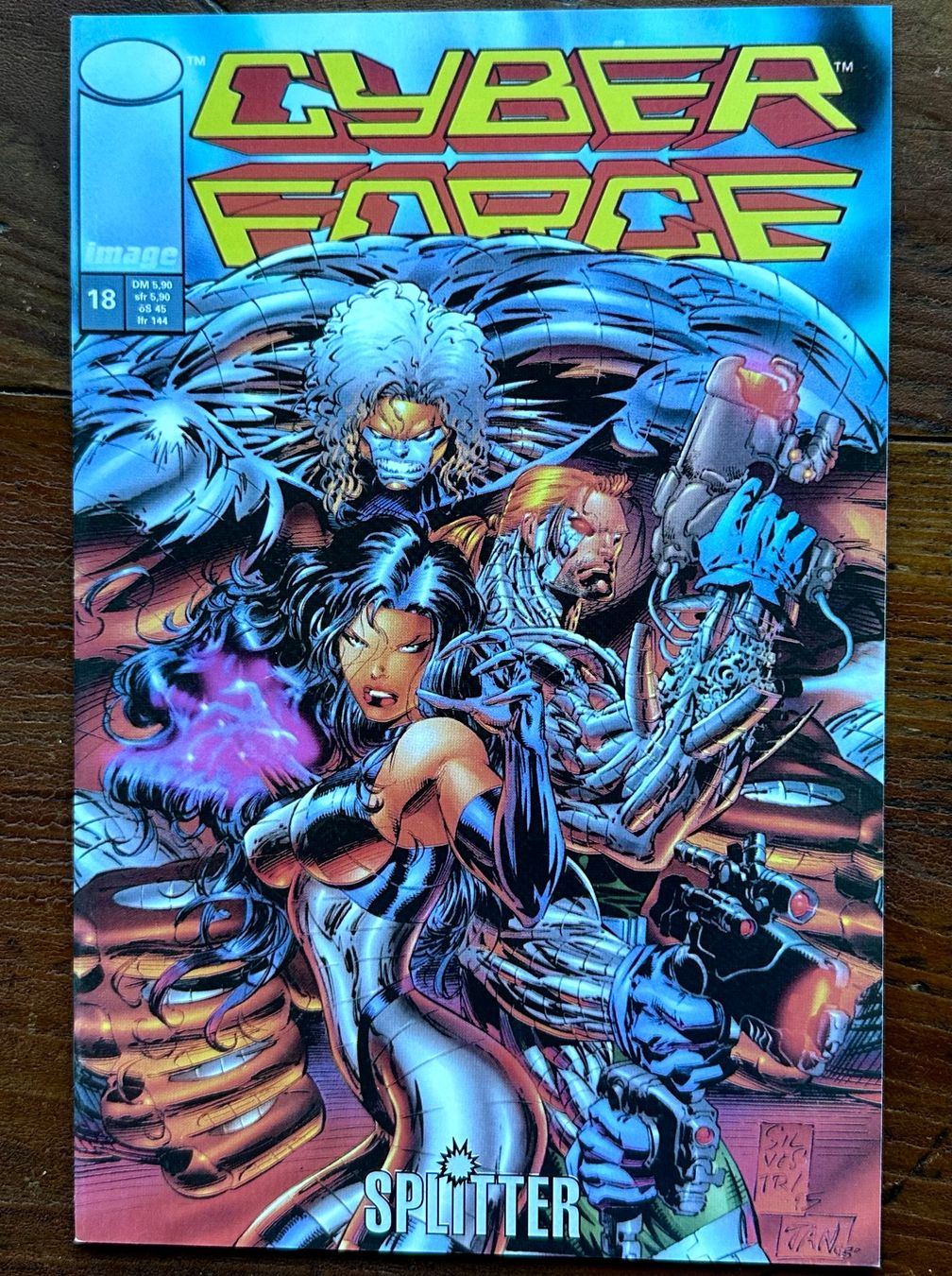 Fumetti: Cyber Force Nr. 18 Image Splitter, viele alte Comics ab 1.- – Usato da Seltisberg venduto da quadartswiss