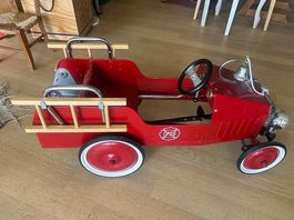 Feuerwehr Tretauto Metall