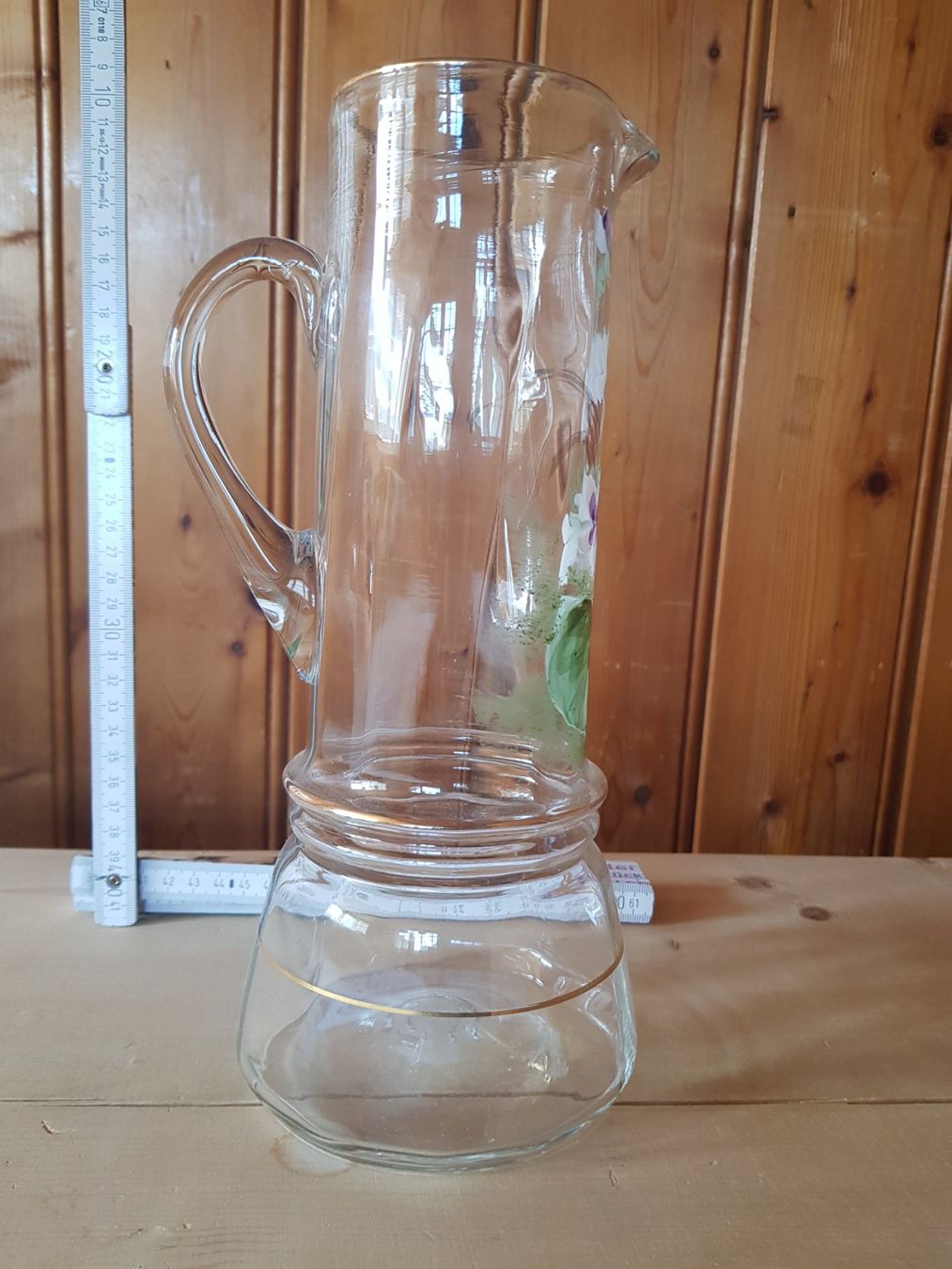 Carafes: Glaskaraffe antik – D'occasion à Brunnadern par eichmann.anton 1