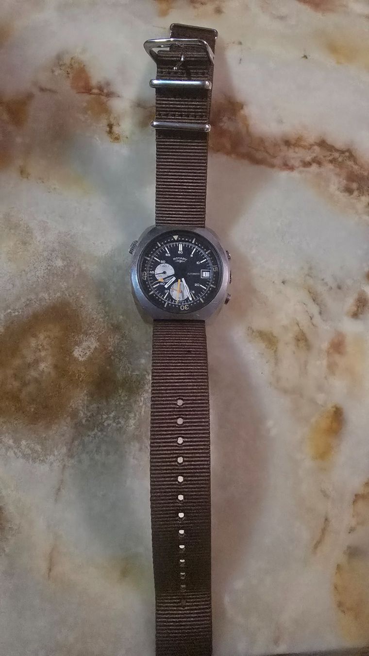 Rotary Orologi: 1341          Rotary 43mm Super Compressor chronograph, cal. – Usato da Geneve venduto da Durmo1976 2