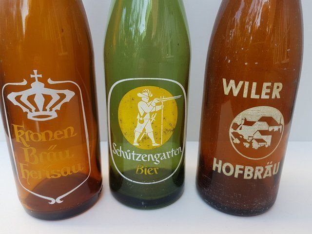 Verres, cruches & bouteilles: Bier Brauereien div. – D'occasion à St.Gallen par Stocken64 1