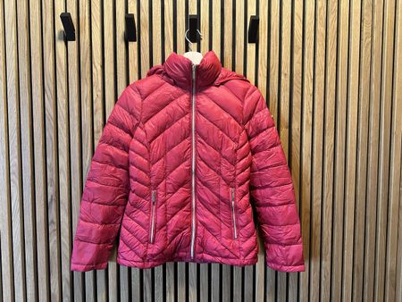 Packable Michael Kors Jacket XS Red