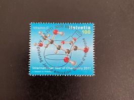 2011:Sondermarke Int. Jahr der Chemie; Ersttag Vollstempel