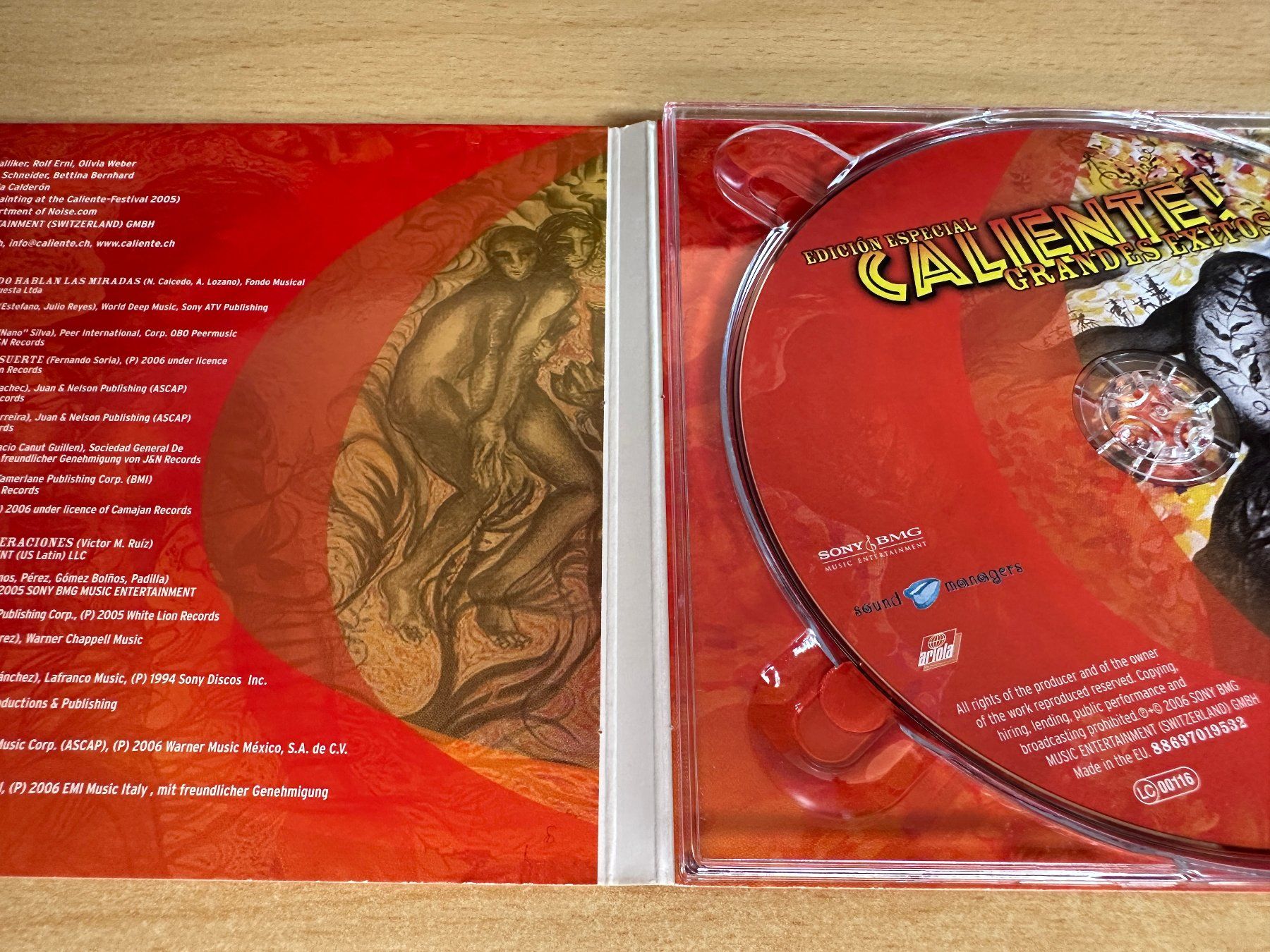 CD: Various – Caliente! Grandes Exitos – Usato da Rikon im Tösstal venduto da Alpenmutz 2