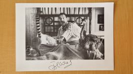 John Cleese, Original Autogramm auf Foto in s/w