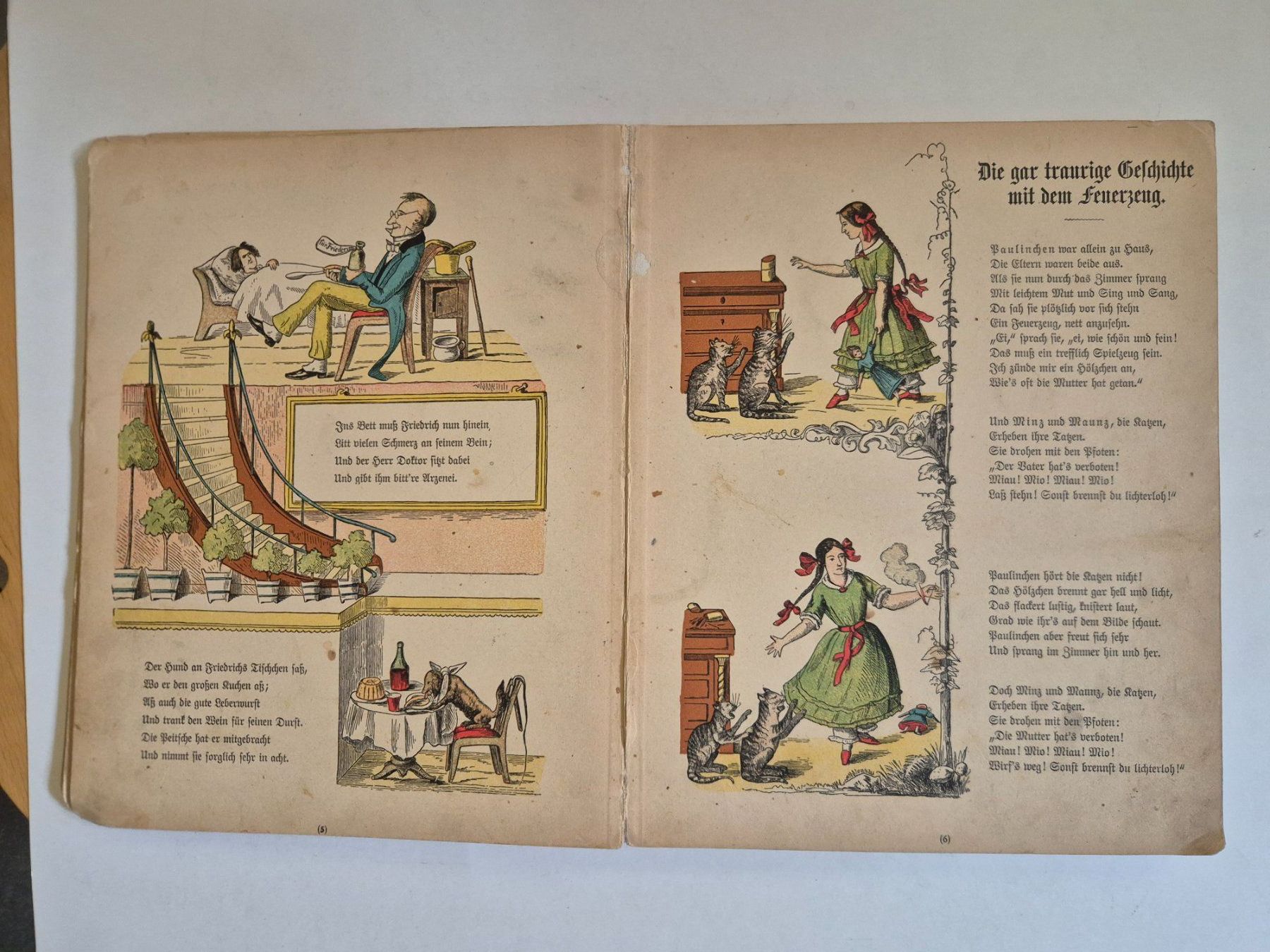 Libri: Der Struwwelpeter Bilderbuch 1871 – Usato da Langendorf venduto da zvonu161 4
