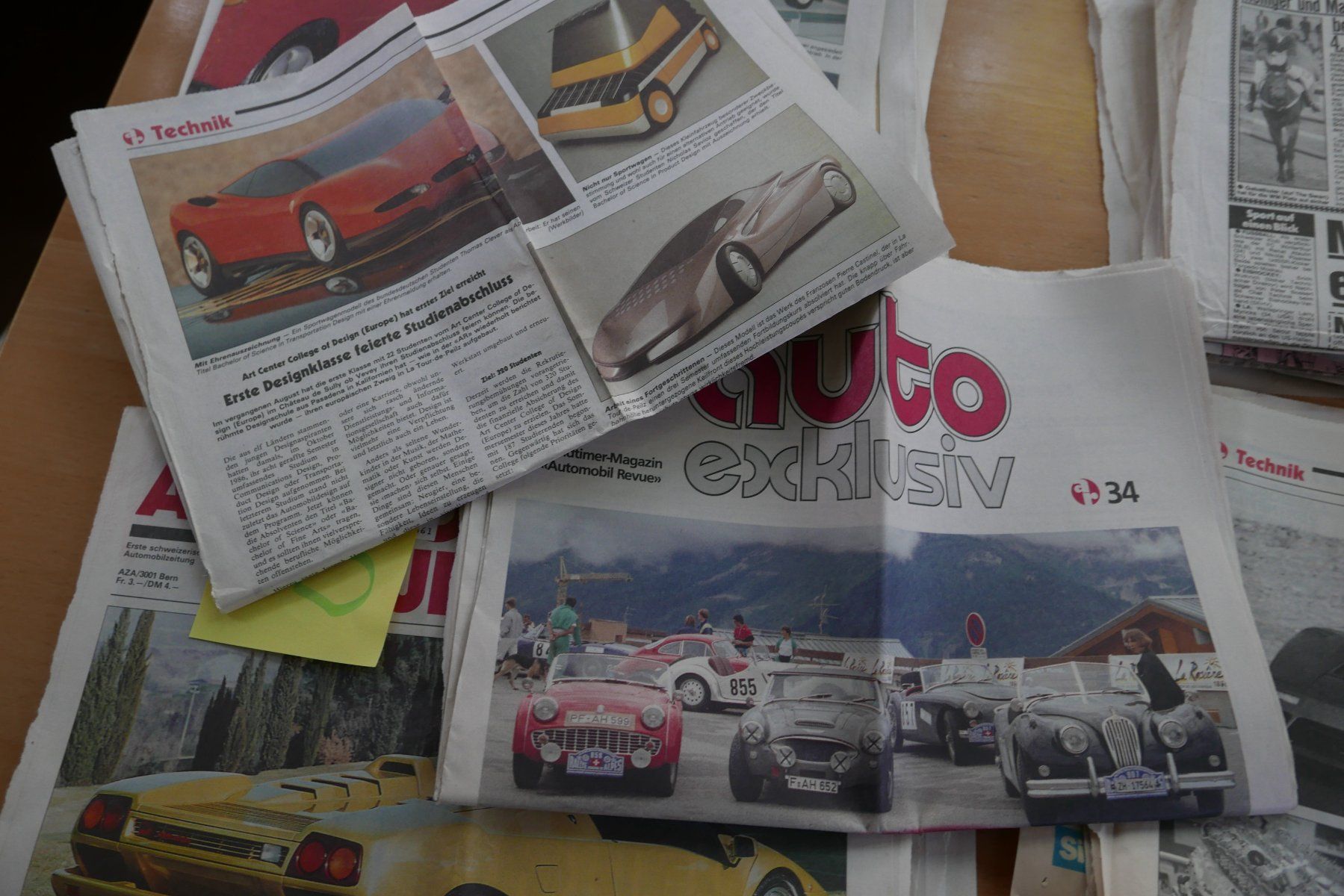Riviste & Magazine: Automobil-Zeitschriften - Ausschnitte – Usato da Rotkreuz venduto da nigal 1