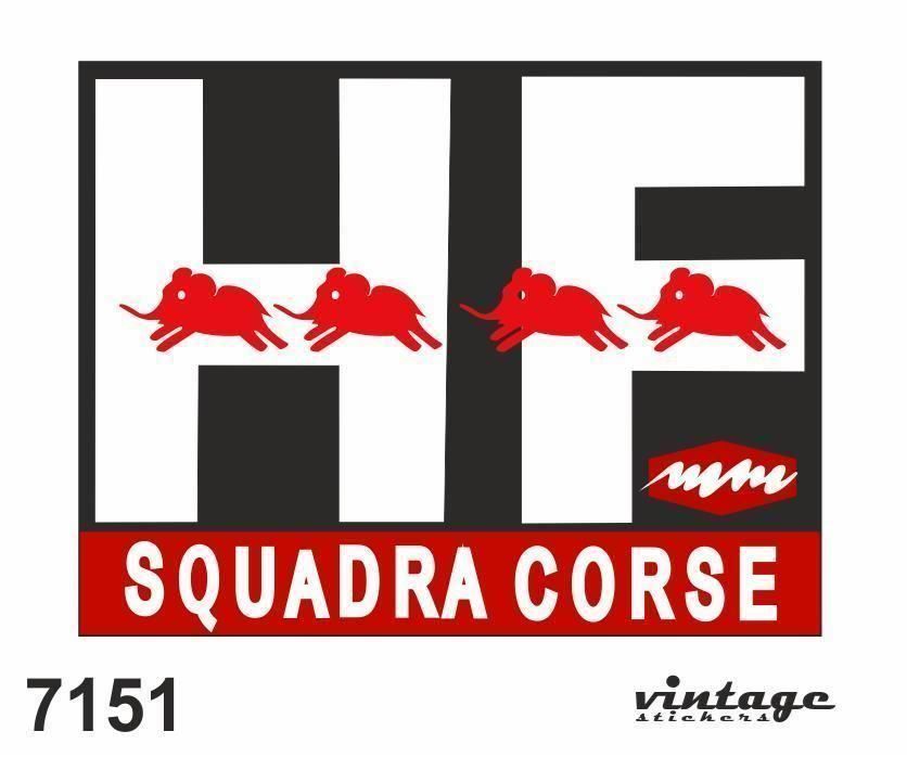 Lancia HF Squadra Corse Aufkleber Sticker (Art. 7151) | Kaufen auf Ricardo