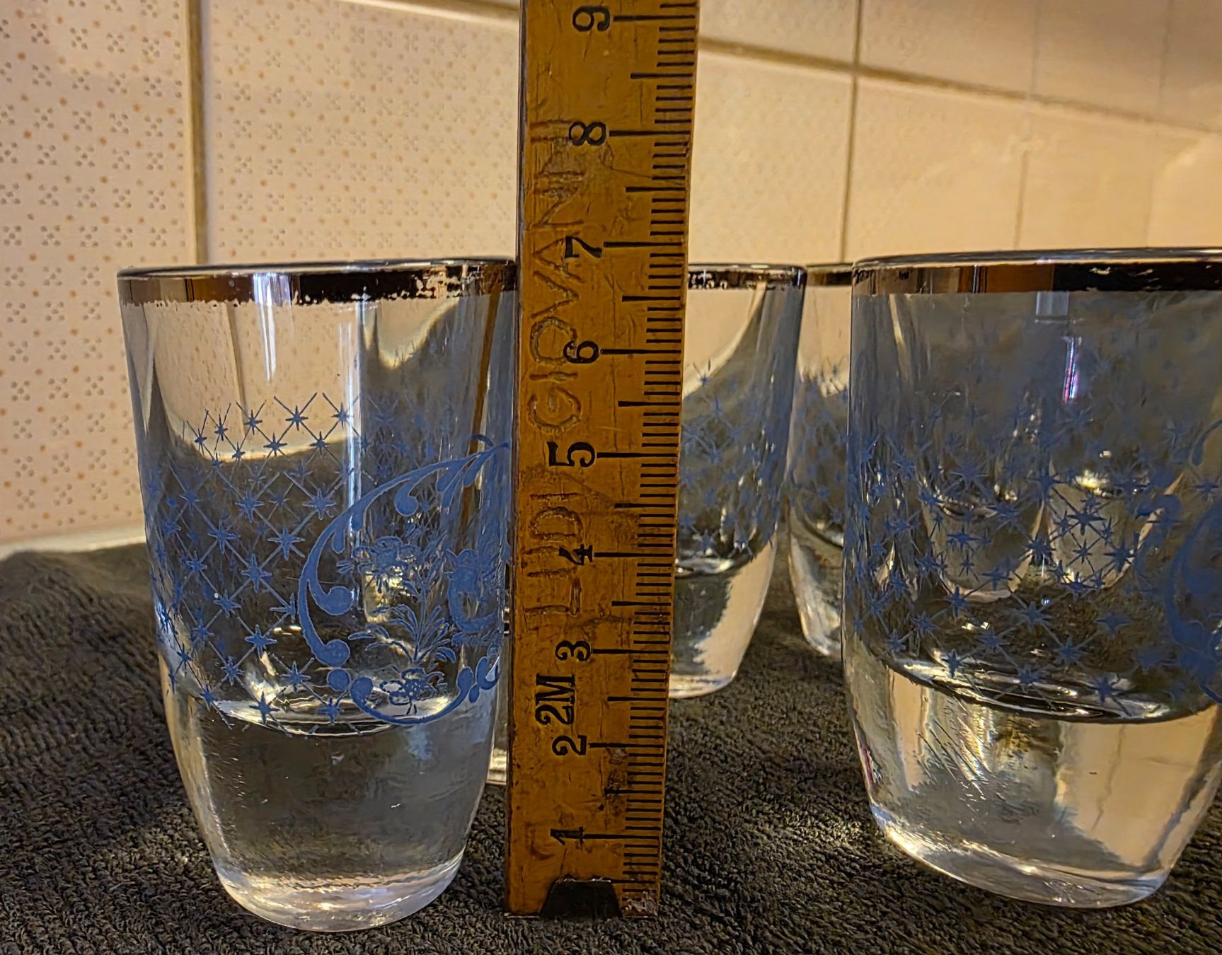 Bicchieri: 6x charmante Vintage Schnapsgläser – Usato da Richterswil venduto da adora88 3