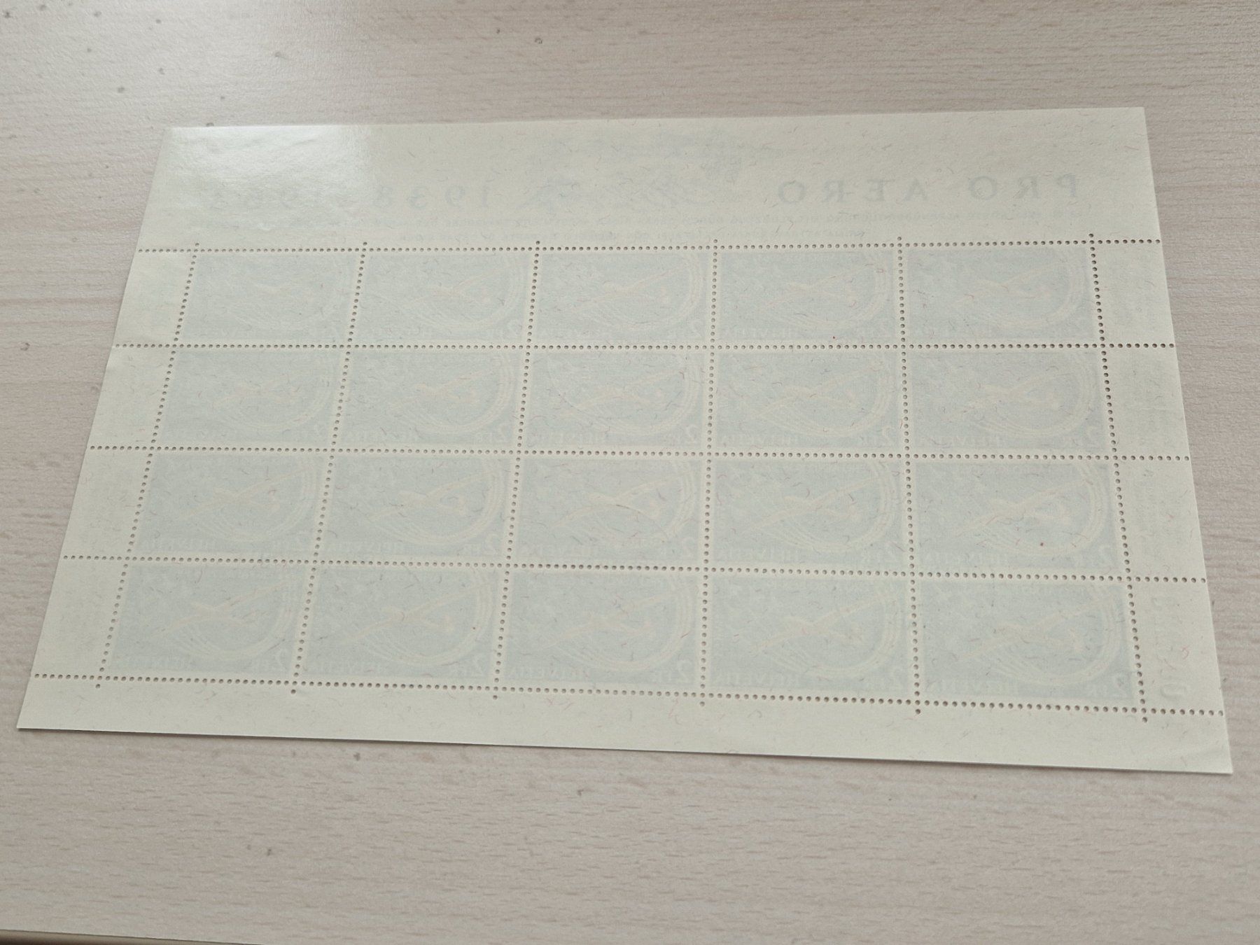Alle Briefmarken: Flugpostbogen 1963, ab 1.- – Gebraucht aus Burgdorf von Glossy01 5