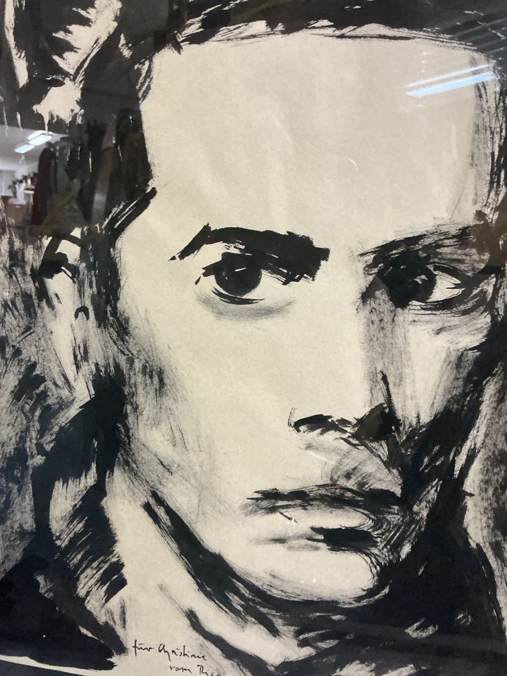 Posters & Illustrations: Original Portrait mit Widmung – D'occasion à Bern par vielerart 3