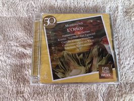 Monteverdi L'Orfeo - 2CD - Harnoncourt - NEU