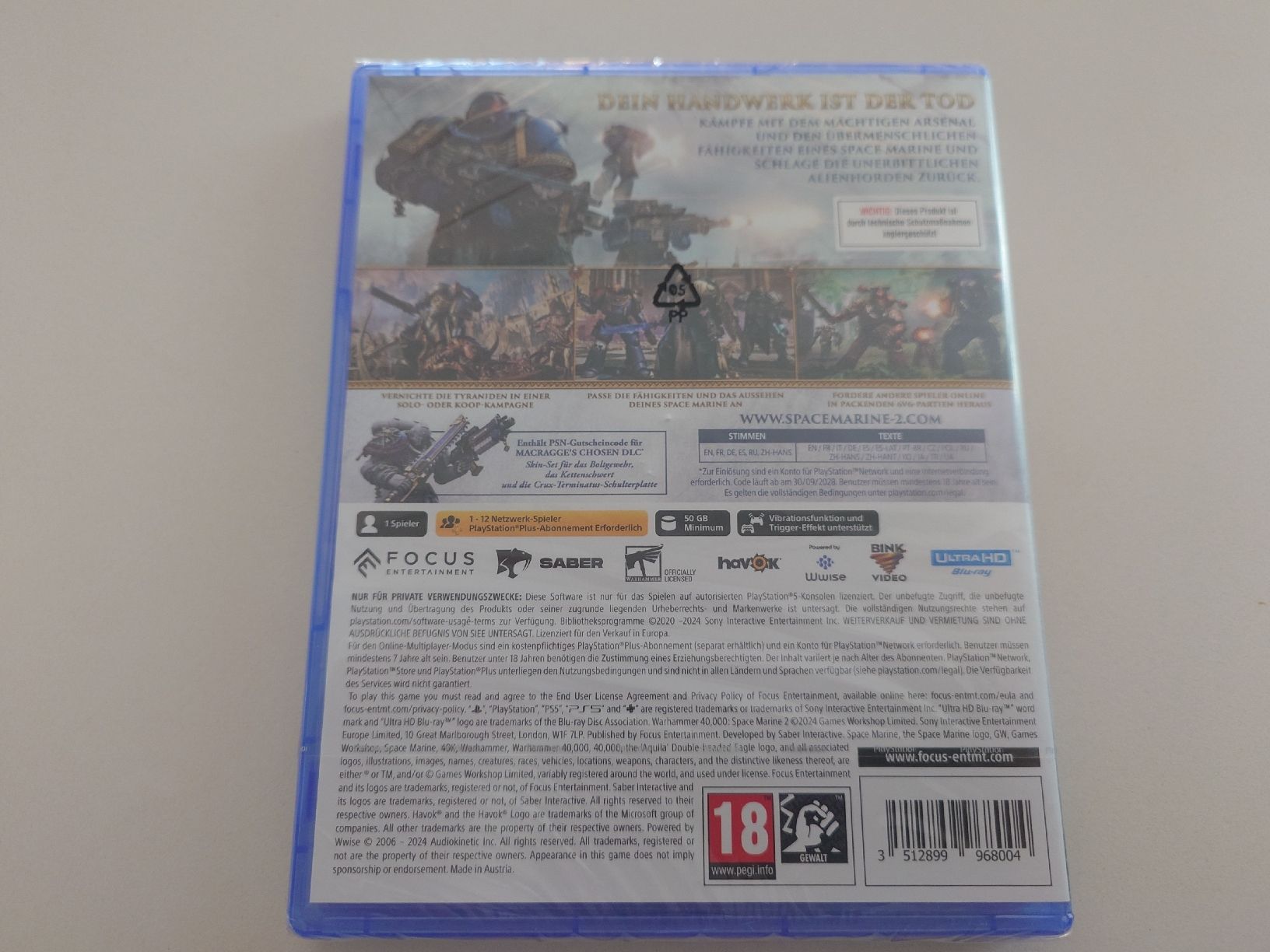 Sony Spiele: Space marine 2 ps5 – Neu und originalverpackt aus Martigny von cre_zm9r 1