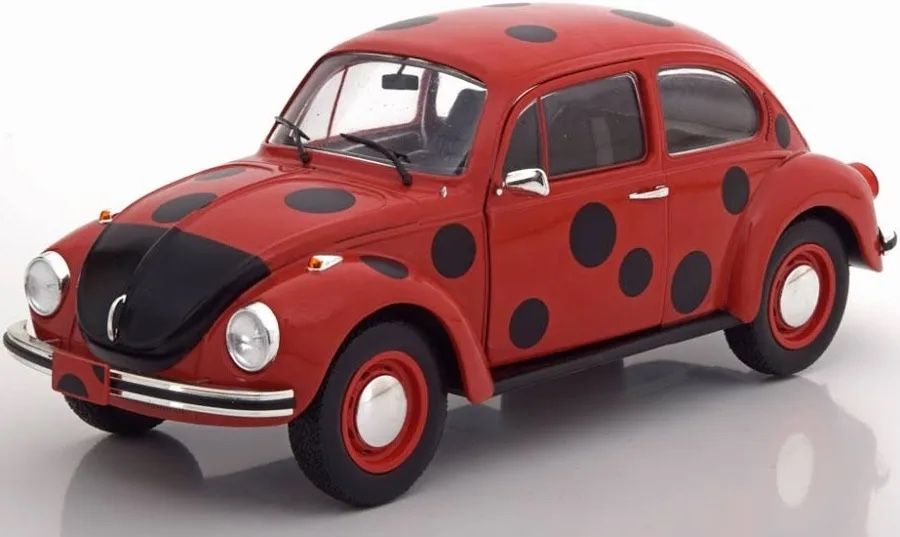 Volkswagen Modellini d'auto: VW KÄFER 1303 MARIENKÄFER ROT 1:18 SOLIDO – Nuovo e nell'imballaggio originale da Suhr venduto da Moebelsiralfred