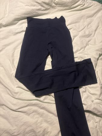 Dunkelblaue Yogahose, Gr. S, neuwertig & bequem!