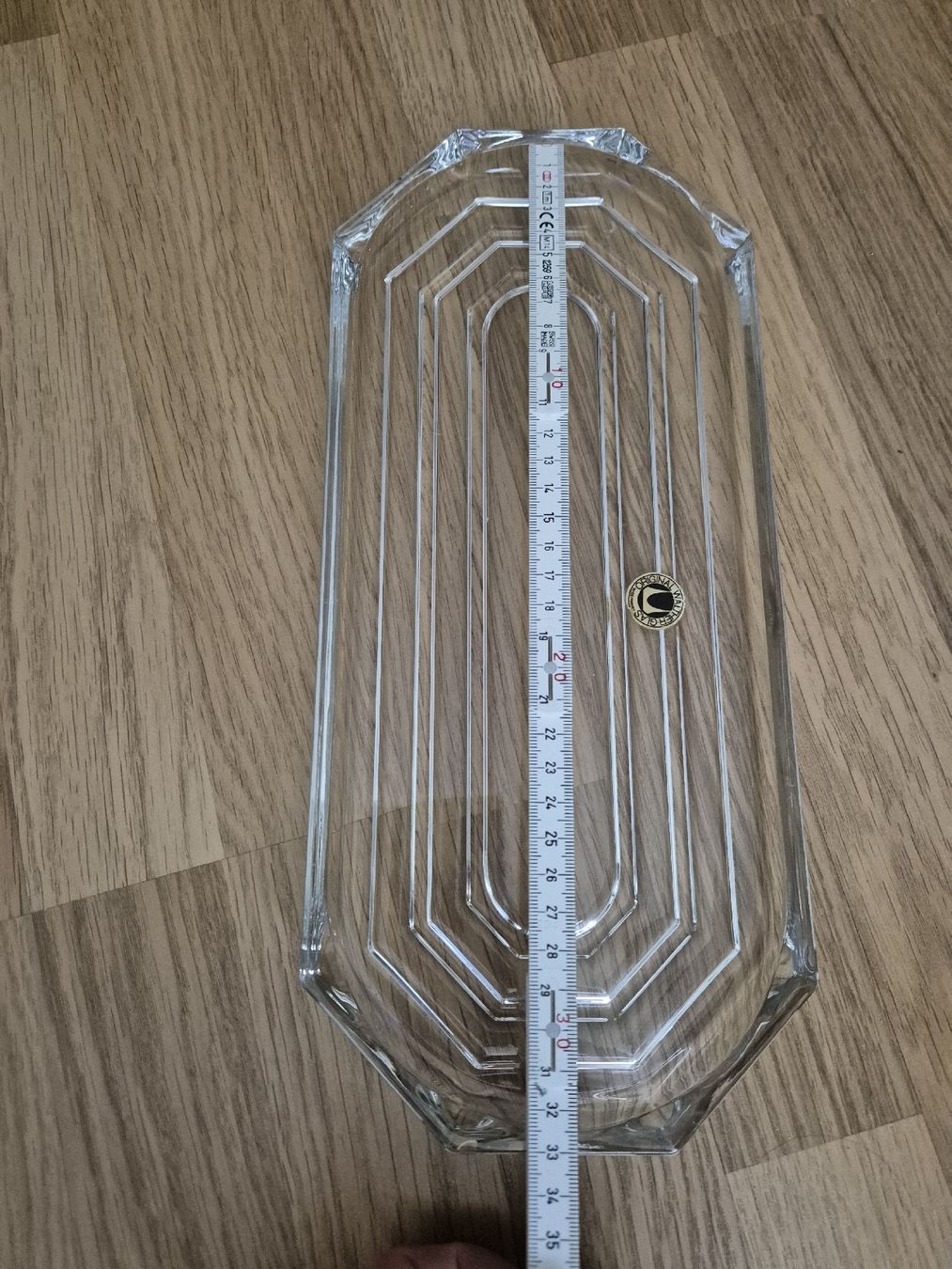 Servierplatten: Servierschale Cakeplatte Glasplatte – Gebraucht aus Langenthal von Polarisstern 2