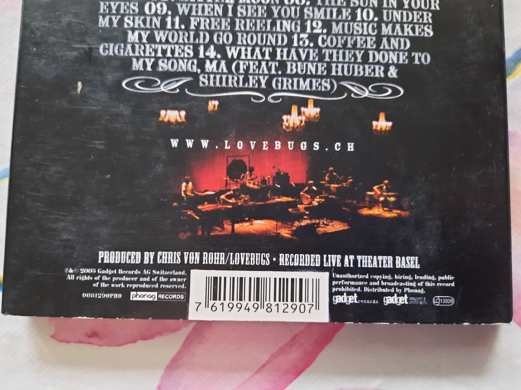CD: CD Lovebugs - Naked - Live in Basel – Usato da Pully venduto da bro_n52j 3