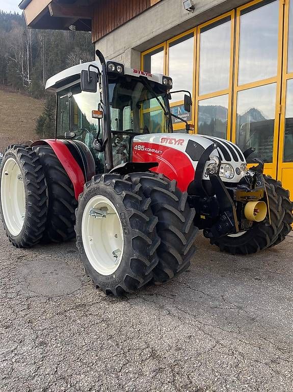 Steyr Trattori: Traktor Steyr 495 Kompakt – Usato da Flühli LU venduto da JeMa-Tech 1
