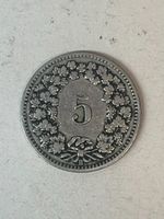 5 Rp. 1902 – Gesuchter früher Jahrgang – ss
