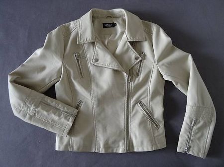 Jacke Blazer Kunstlederjacke Gr.S/ 38