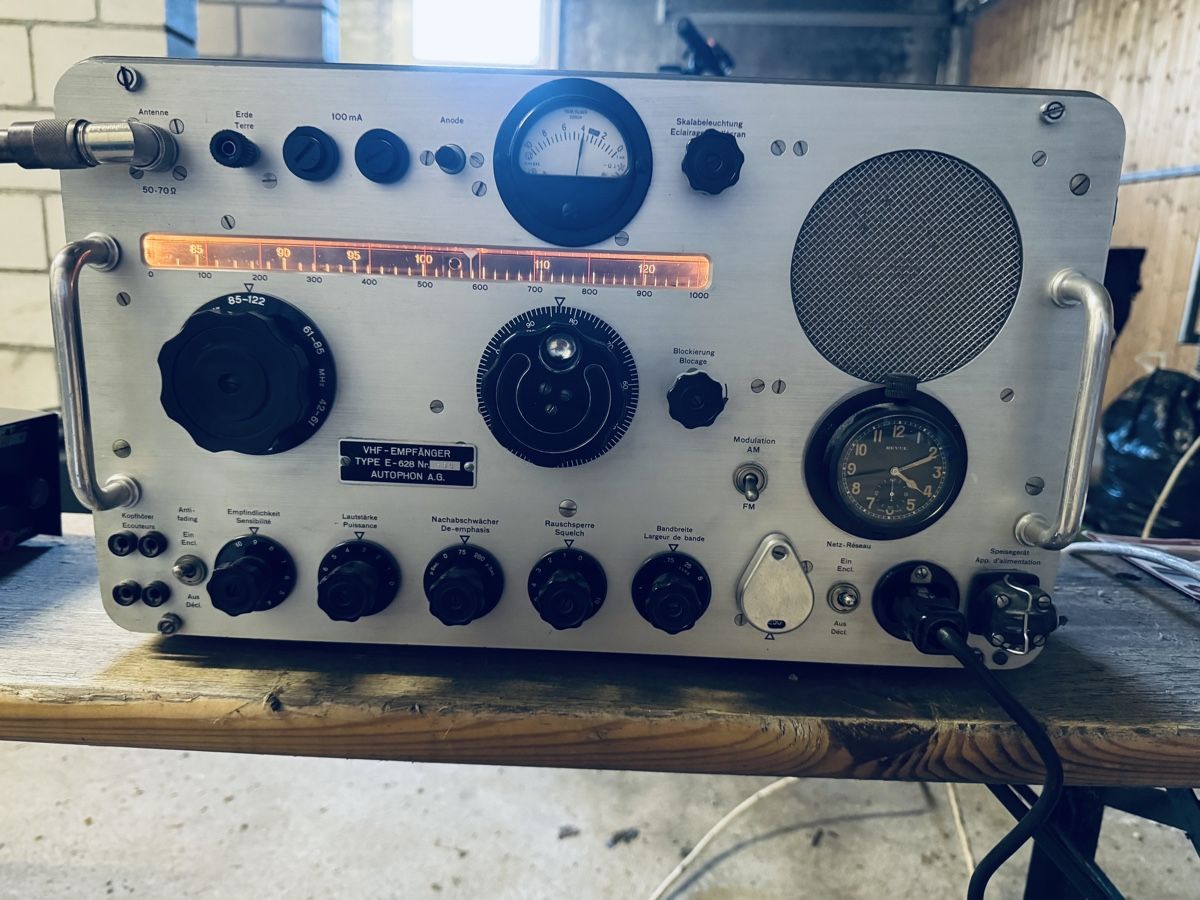 Funktechnik: Autophon VHF Empfänger Type E-628 – Gebraucht aus Sternenberg von Mcfraui 2