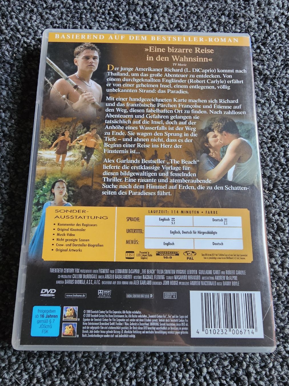 Tutti i DVDs: DVD The Beach(22941) – Usato da Ruswil venduto da jan_bxl5 1