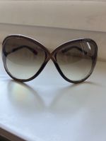 Damen Sonnenbrille braun Gradient Gläser guter Zustand