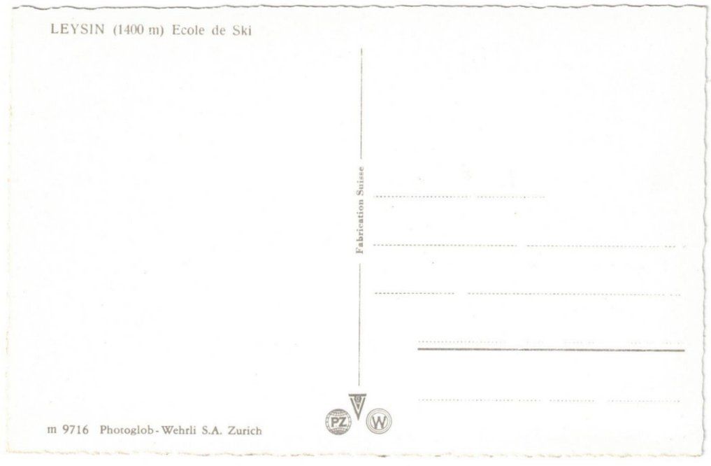 Cartes postales: Leysin - Ecole de Ski / Skischule – D'occasion à Binningen par Mountainrider 1