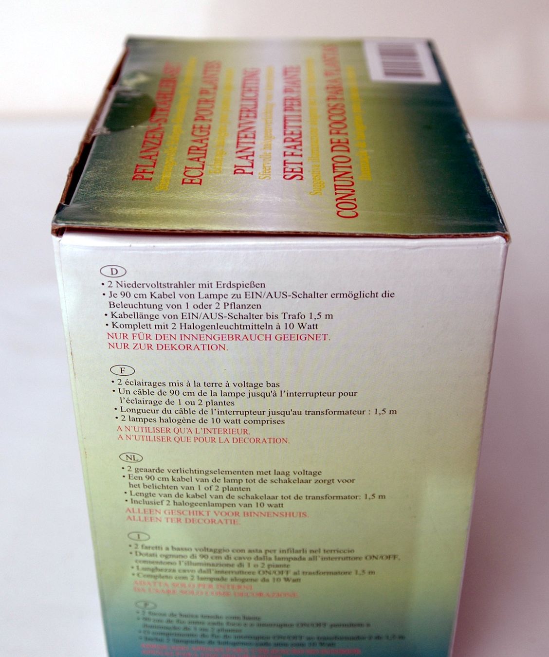 Fari: Pflanzen Strahler-Set – Nuovo e nell'imballaggio originale da Kaiseraugst venduto da beatboxx 2