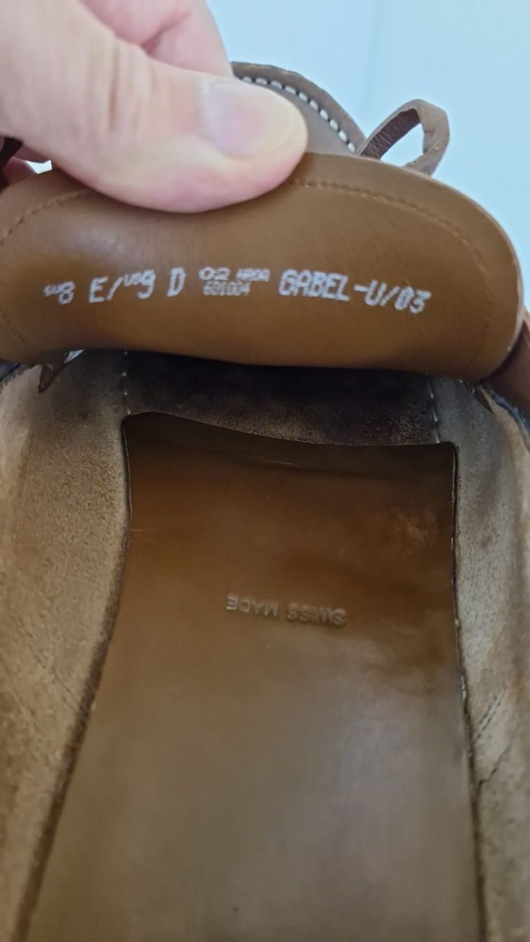 Bally Scarpe da uomo: Bally Herrenschuhe Leder braun Grösse 43 – Usato da Dietikon venduto da coolstory 4