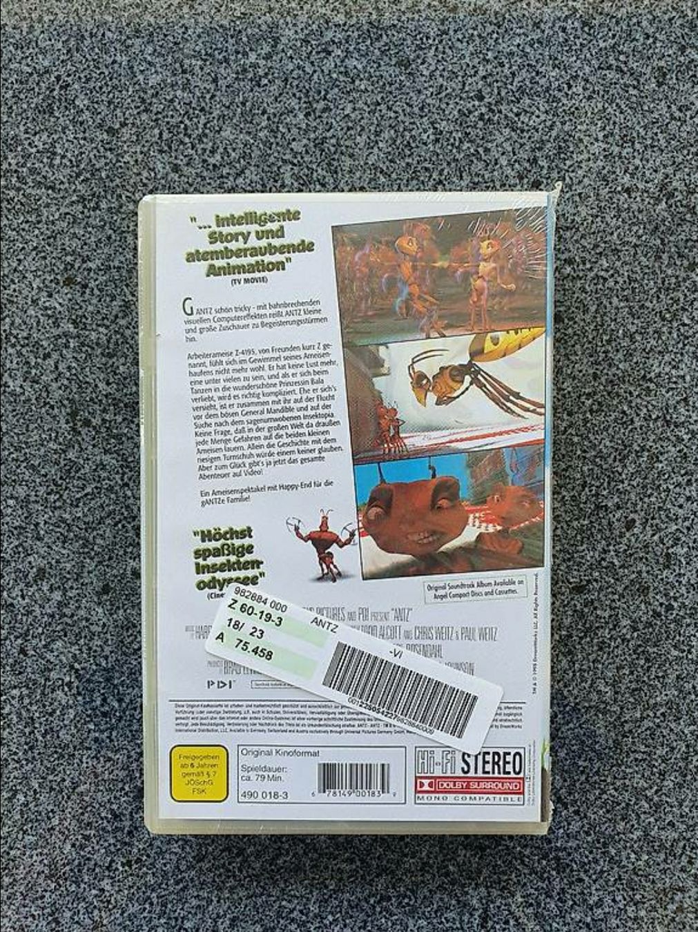 Toutes les VHS: Antz Vhs Film Neu – D'occasion à Herznach par kayley09 1