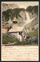 Unterschächen, Aesch, Kapelle mit Stäu