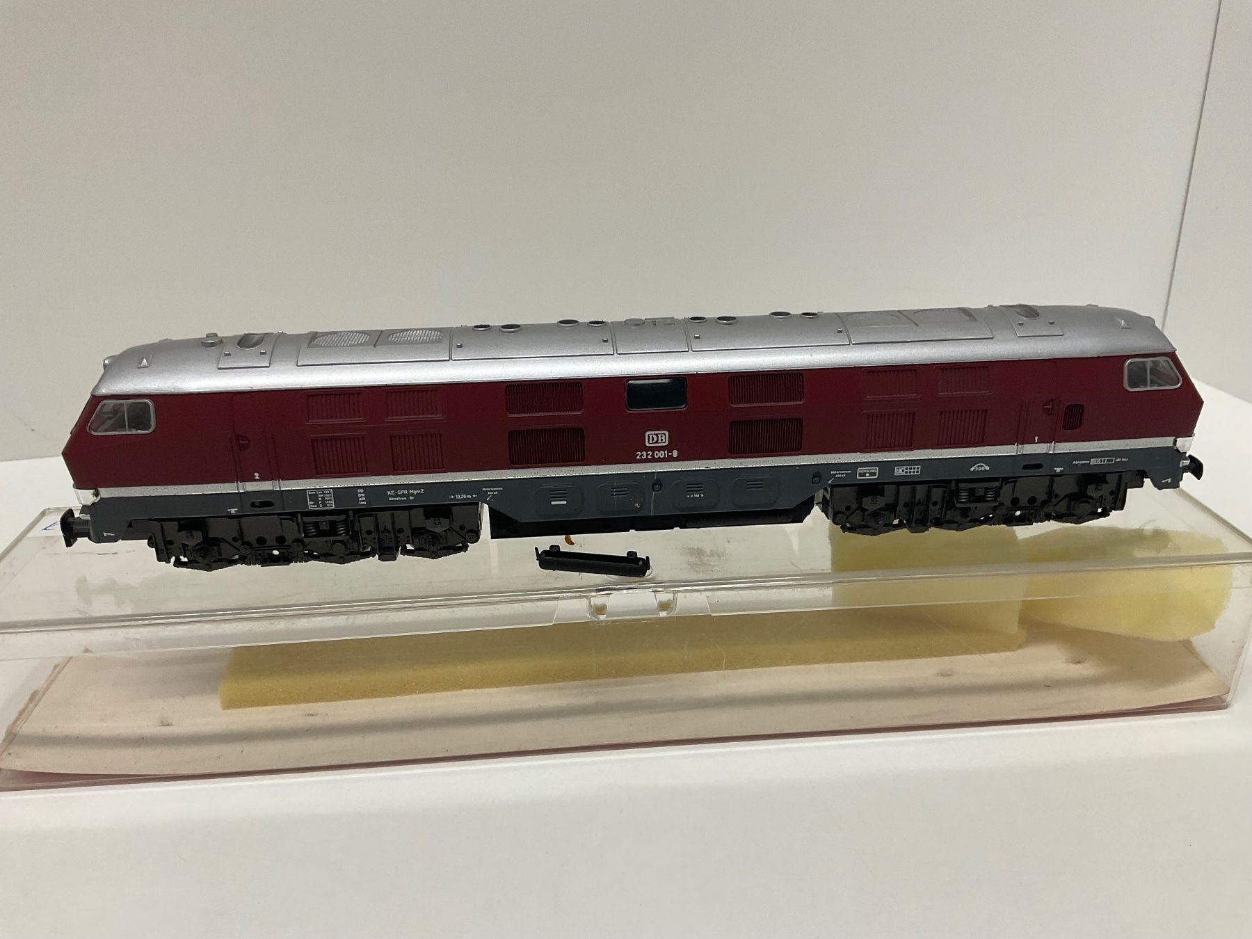 Rivarossi Modelleisenbahnen: Rivarossi H0, BR 232 001-8, der DB, stark Bespielt – Gebraucht aus Chur von Chur75 2