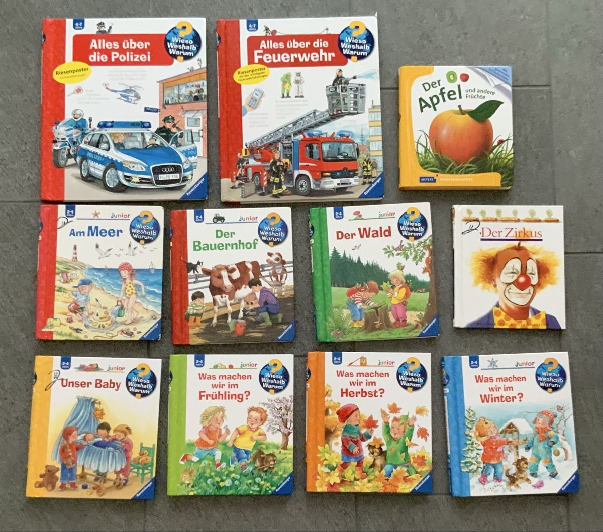 Libri: Kinderbuch-Set "Wieso Weshalb Warum" 11 stk – Usato da Lufingen venduto da lotzstef