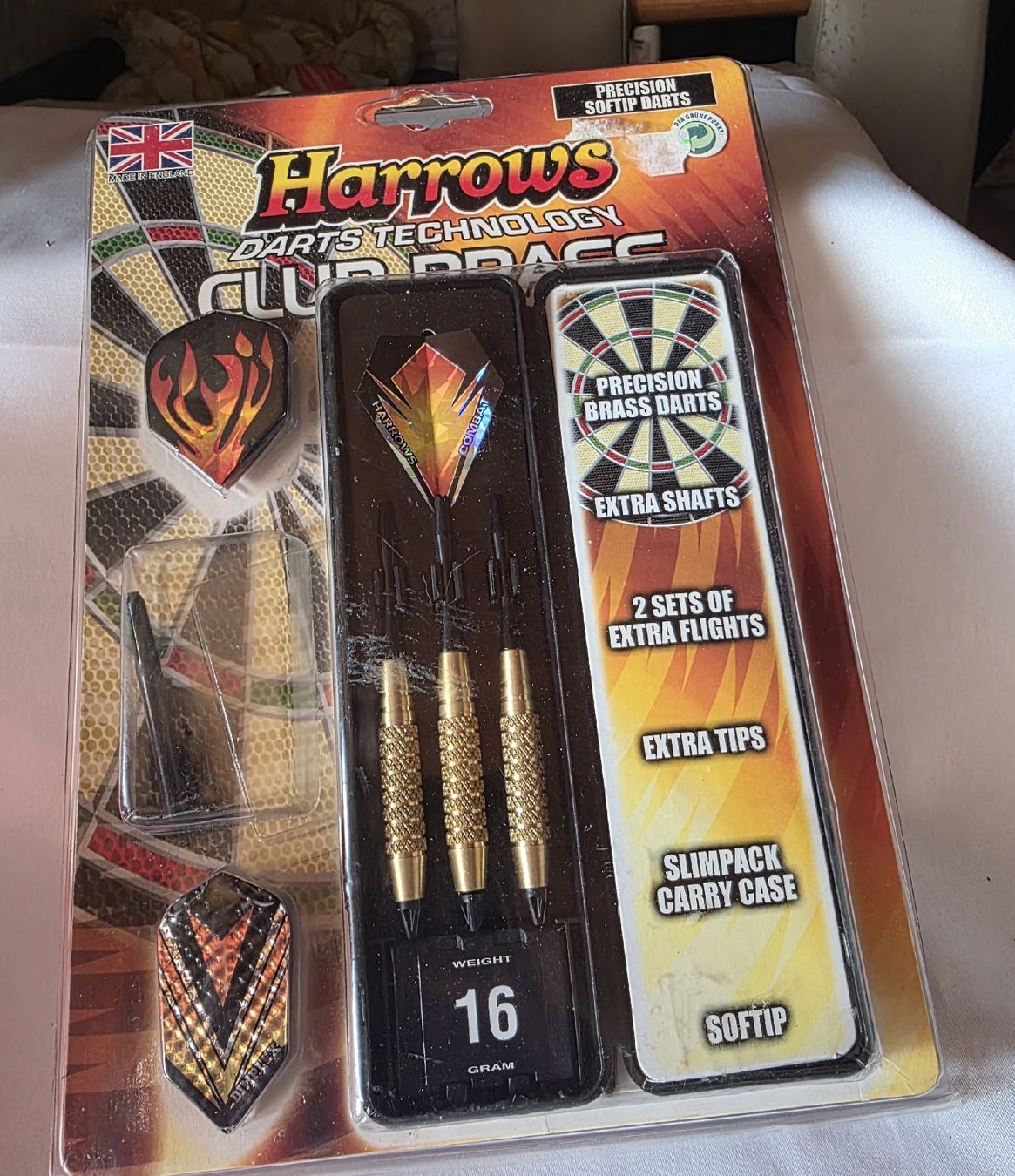 Jeux de fléchettes: Harroows Darts  Texhnology set  – Neuf avec emballage d'origine à Rickenbach BL par nicole611