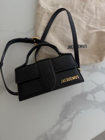 Sac à main Jacquemus noir cuir 